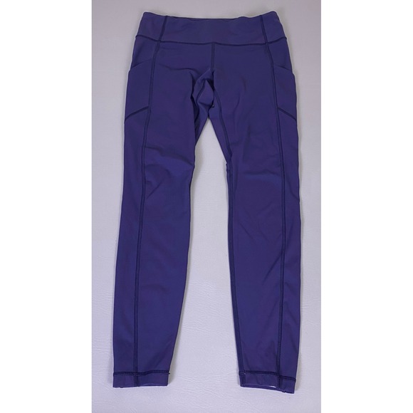 Lululemon Pants - Lululemon Speed Up Tight Women's Size 8 Purple Mid Rise Running Leggings Pockets